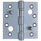 Zabezpieczenia antykradzieżowe Zawiasy kwadratowe 4-calowe zawiasy drzwiowe ze stali nierdzewnej